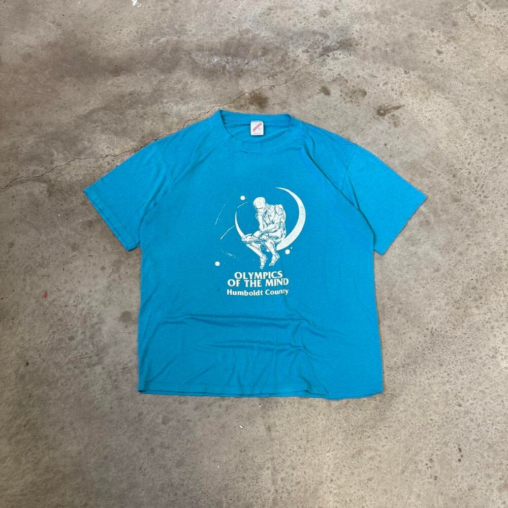 90s Olympics of the Mind Humboldt County Single Stitch Graphic T-Shirt